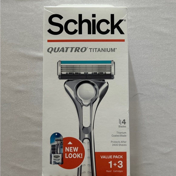 Men’s Schick Hydro & Quattro Razors 2 package bundle New Factory Sealed - Picture 8 of 13